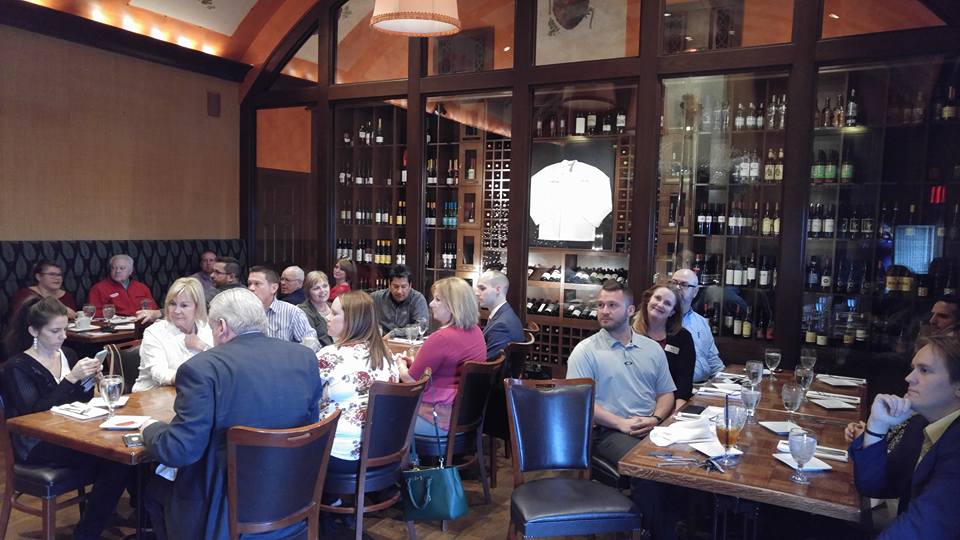 People networking at BBPA lunch and leads event